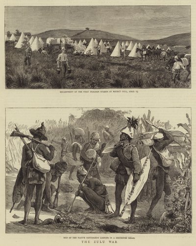 La guerra zulú de John Charles Dollman